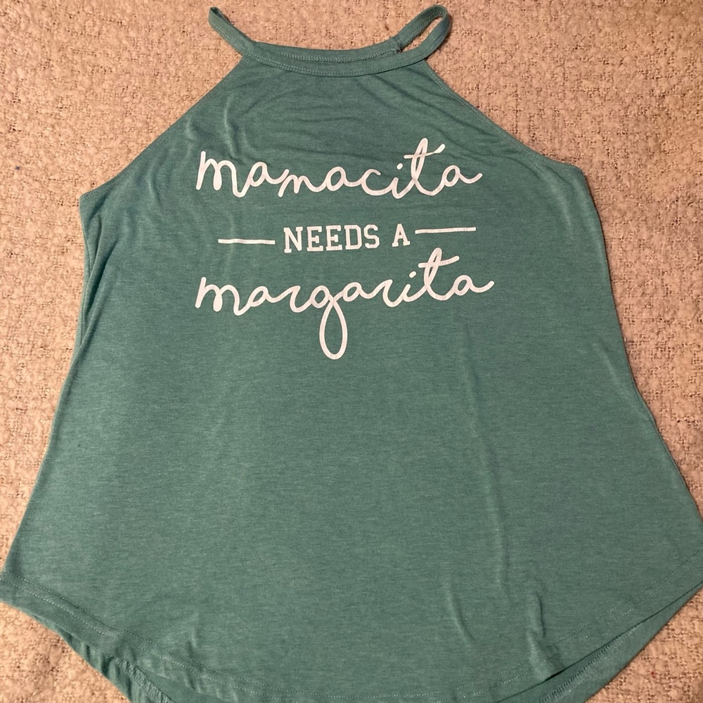 Preloved Mamacita Needs A Margarita Tank Top